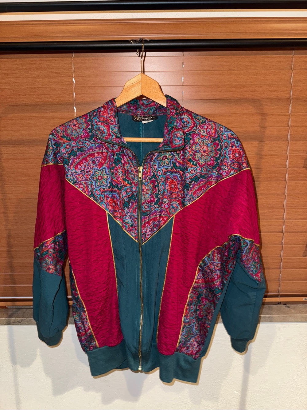 Vintage Silver Threads Track Jacket